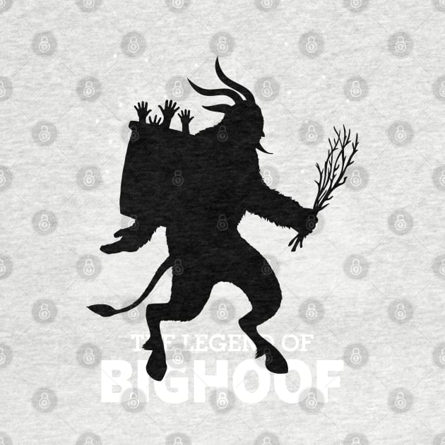 Bigfoof Funny Krampus Bigfoot Christmas Winter Sasquatch by BoggsNicolas